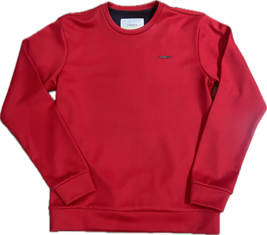 Classic Red Crewneck Sweatshirt