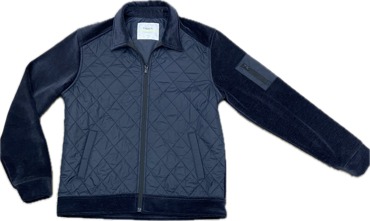 LIGHTWEIGHT QUILTED CORDUROY JACKET- STYLISH & FUNCTIONAL OUTERWEAR