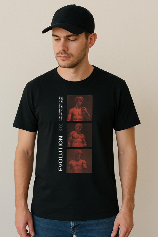 The Descent of Evolution Black